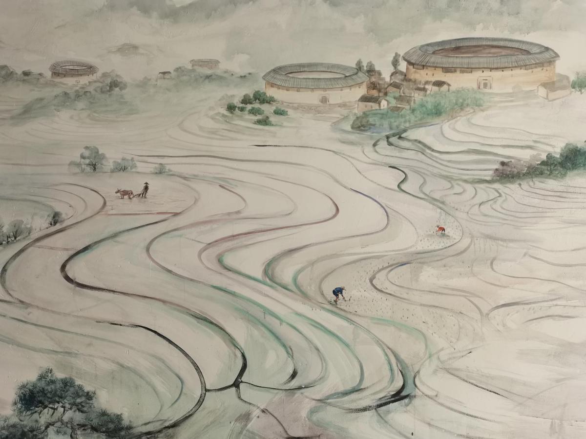 Tulou Panda Homestay Yongding المظهر الخارجي الصورة